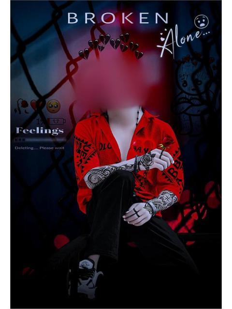 Broken Alone Photo Editing Background HD Download