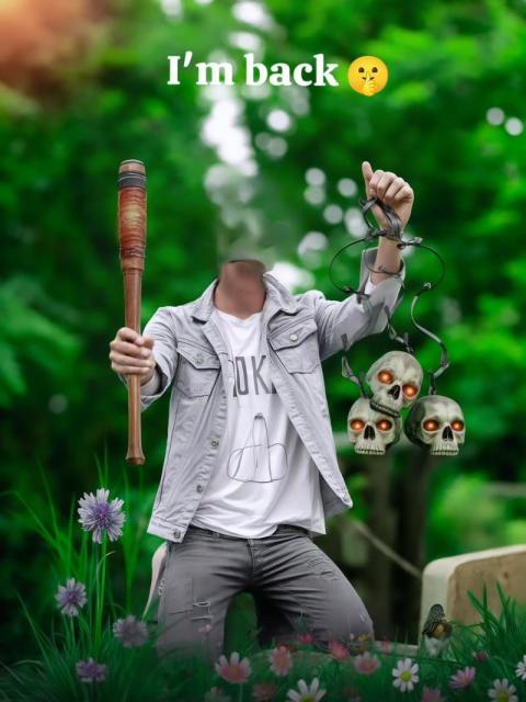 Iam Back Photo Editing Background HD Download