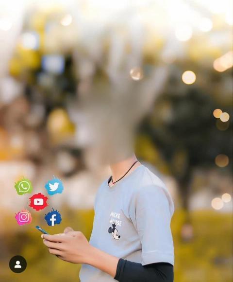 Social Media Star Photo Editing Background HD Downoad
