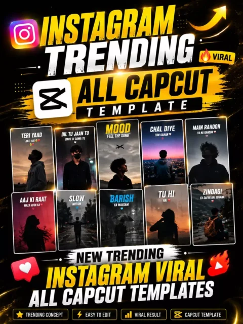 All Trending Capcut Templates - 100% Working Capcut Template 2026